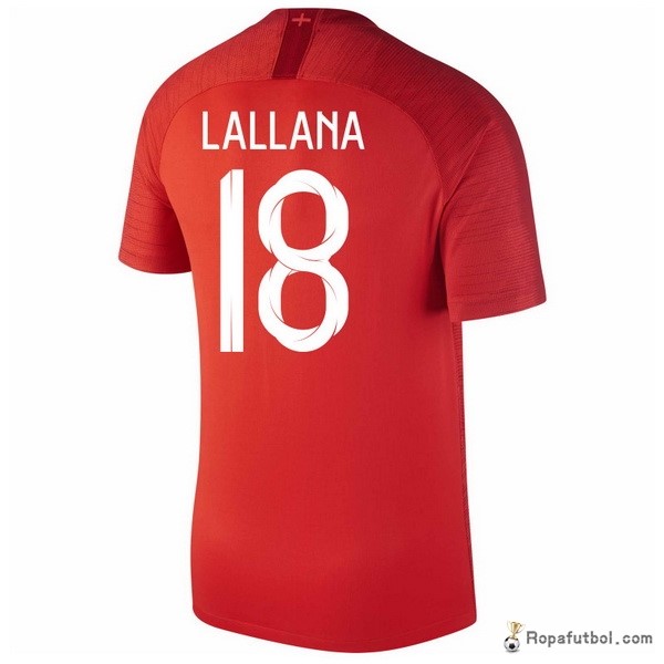 Camiseta Inglaterra Replica Segunda Ropa Lallana 2018 Rojo